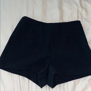 Kendall and Kylie black dress shorts